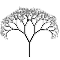 HTML5 Canvas Tree Drawing Animation